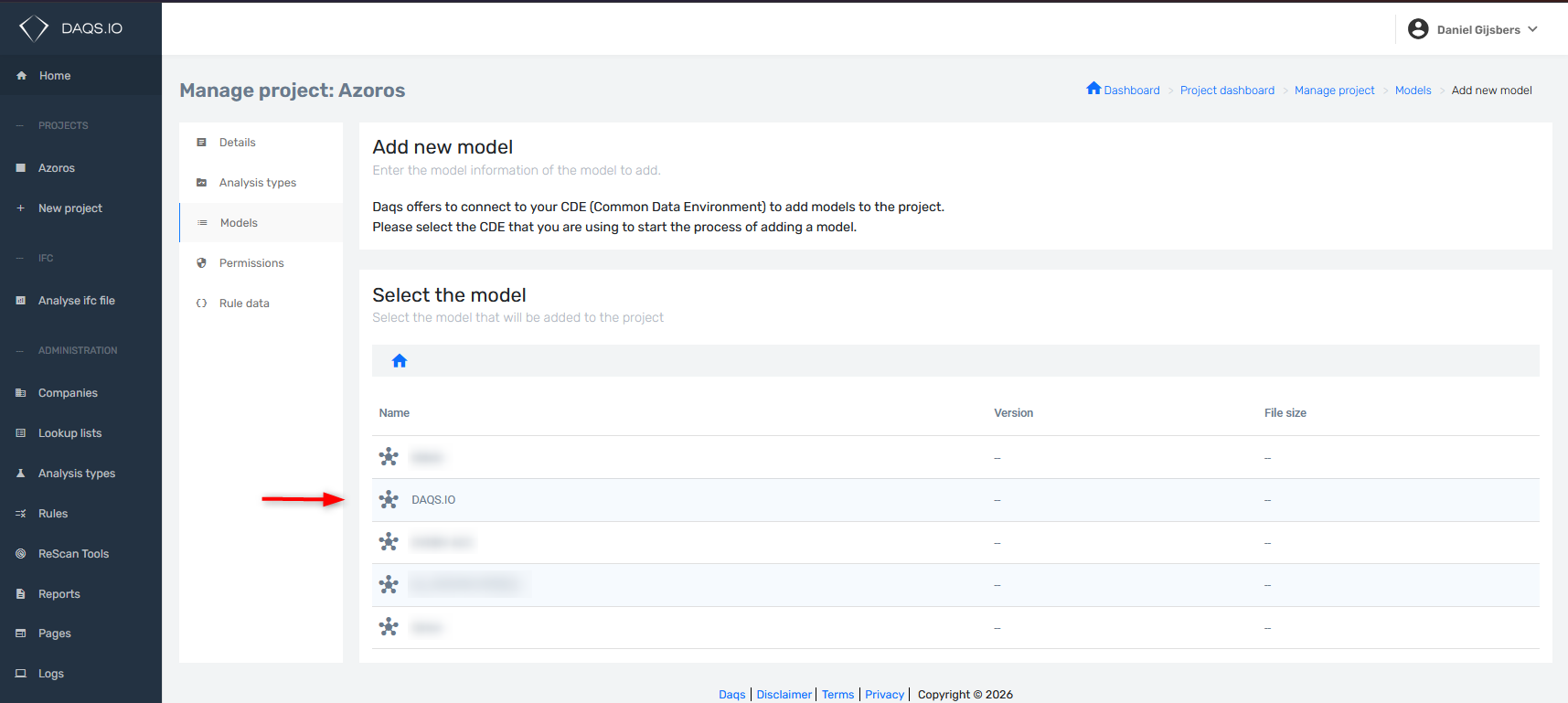 Add a model