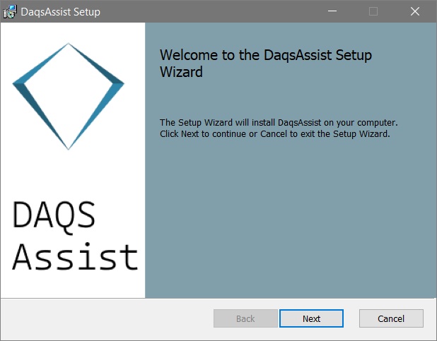 DAQS Assist plugin installer